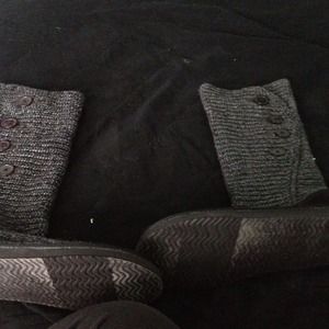 Old navy knit calf boots