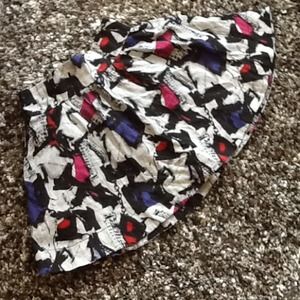 🚫SOLD🚫NWOT Cute Printed Full Skater Circle Skirt