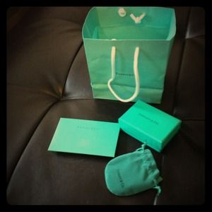 Bundle "Tiffany & Co." Bags, Box & Polishing Cloth