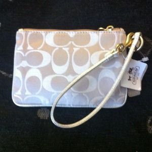 Authentic Coach wristlet