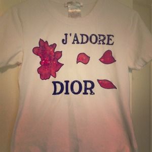Dior J'Adore Dior tee