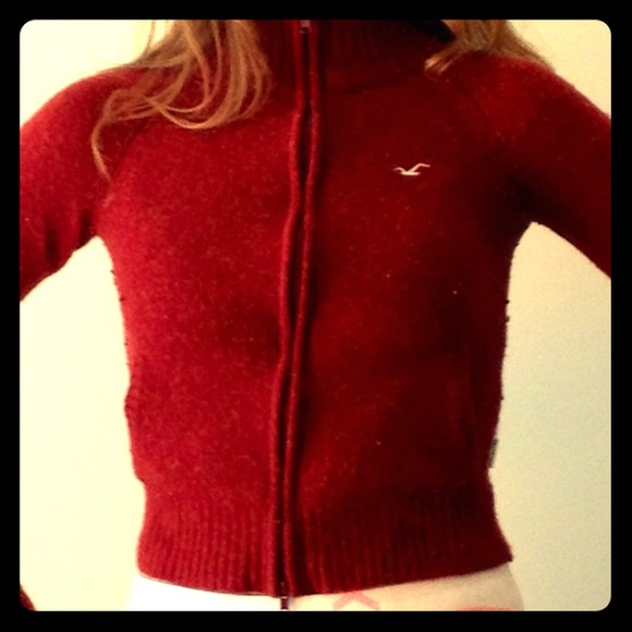 Hollister Red Sweater