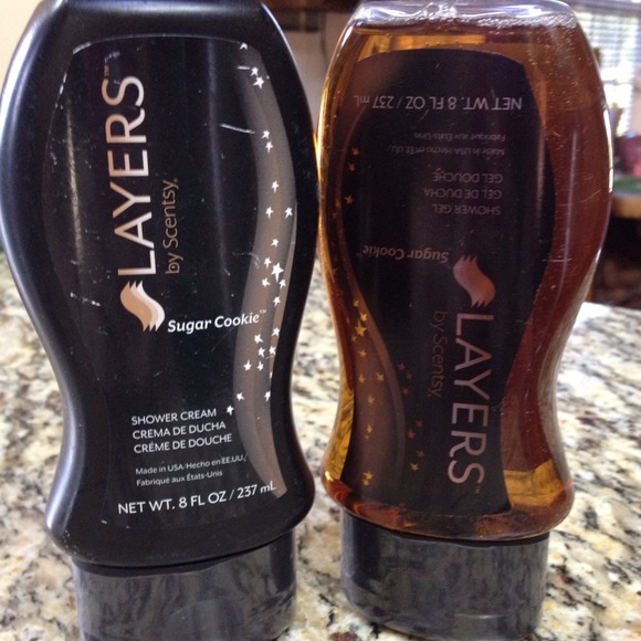 Scentsy shower gel and shower cream