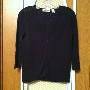 Cute black cardigan