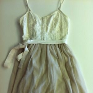 Cute lacy bustier style dress