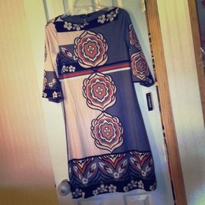 NWT Dress with High Neckline