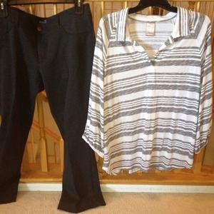 2pc. Pants and shirt set