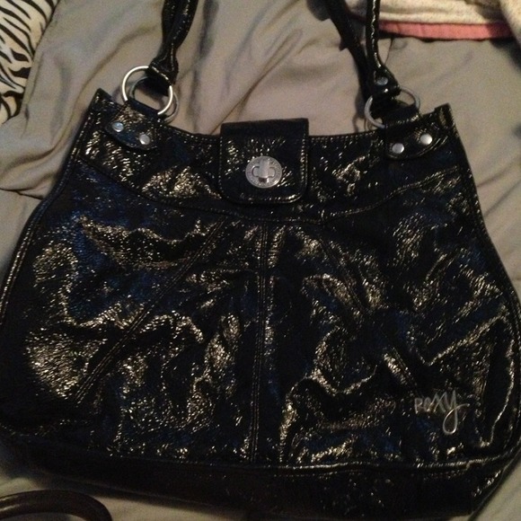Black roxy bag