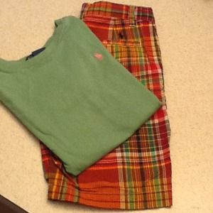 Polo boys shorts and tee