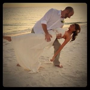 Beautiful David's Bridal Wedding Gown