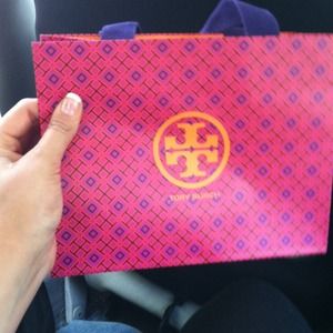 Authentic tory burch gift bag