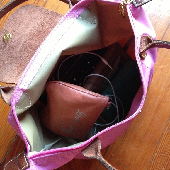 Mini longchamp bag in pink - Picture 2 of 2