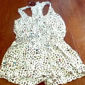 colorful jaguar jumpsuit