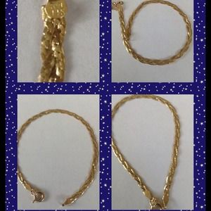 SOLD SOLD STAMPED 14 karat gold bracelet