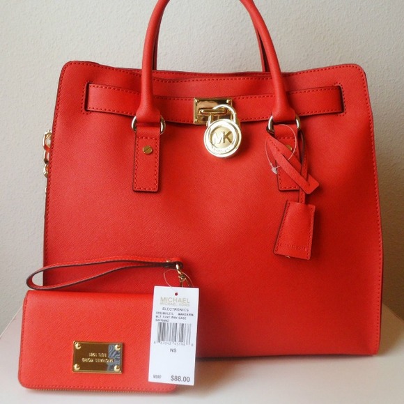 Michael Kors Hamilton tote and Wallet Set👜👝