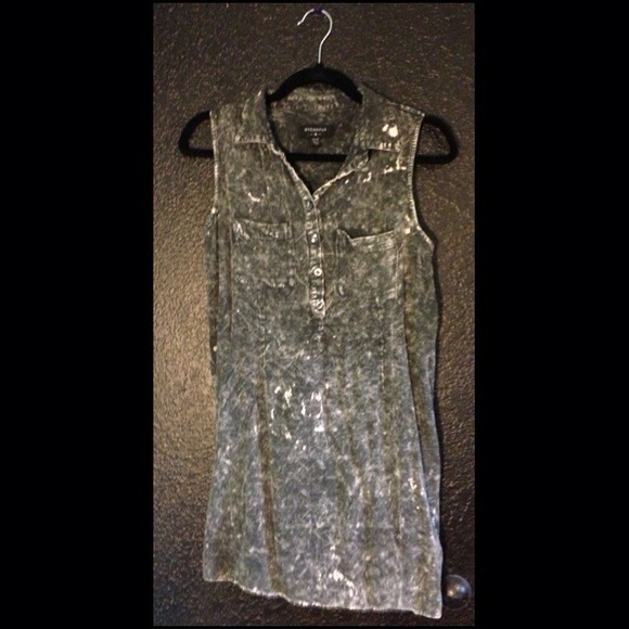 Urban Outfitters black tank top dress