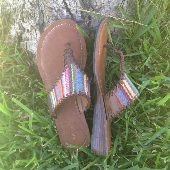 🚨SOLD IN BUNDLE🚨Rainbow🌈 sandals... - Picture 3 of 4