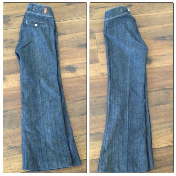 SOLD IN BUNDLE💢 7 for all mankind jeans dark blue - Picture 2 of 3