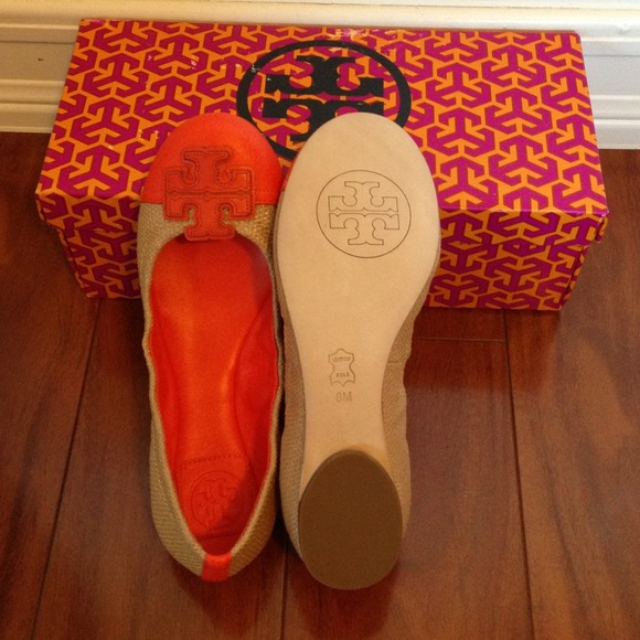 NEW Tory butch carita ballet size 6 - Picture 3 of 4