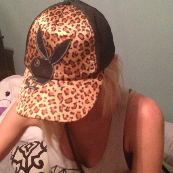 Playboy leopard SnapBack