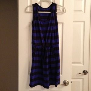 Blue tank dress