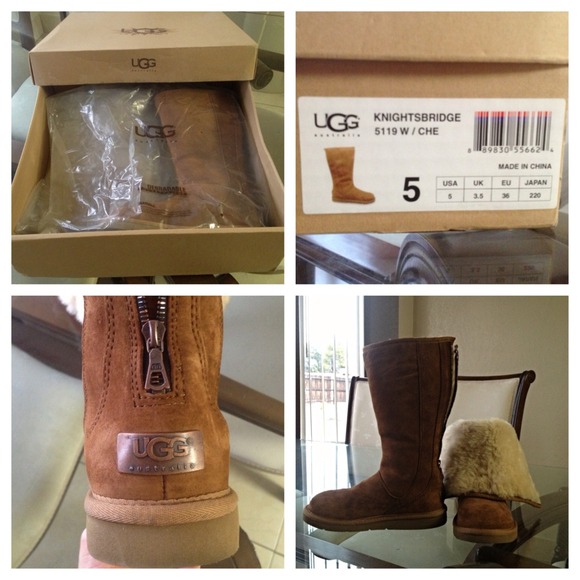Reduced🎀knightsbridge chestnut tall ugg boots
