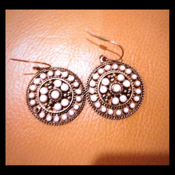 Disc earrings!