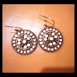 Disc earrings!