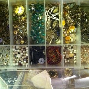 My bead box/ junk box! Lol! Reserved 4becca!!!!