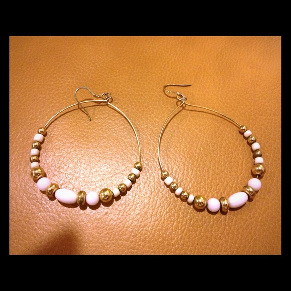 White Earrings