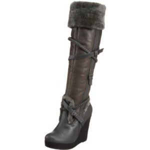 RESERVED Dollhouse Knee High Boot