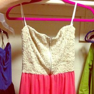 High low beautiful dress