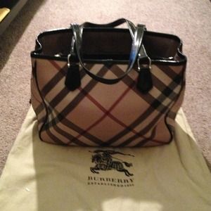 Sold Authentic Burberry Tote