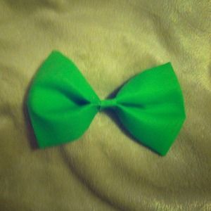 Neon Green Bow