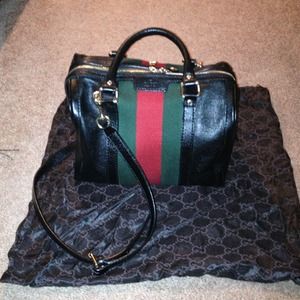 Sold Authentic Gucci Boston Bag