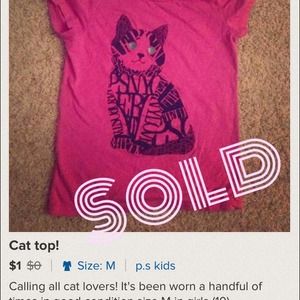 Cat top!