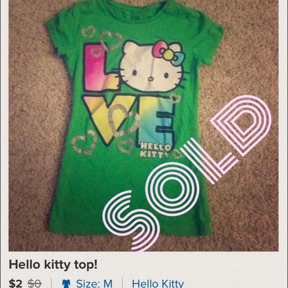 Hello kitty top!