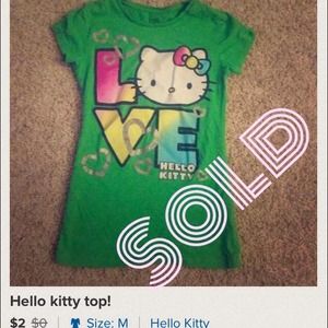 Hello kitty top!