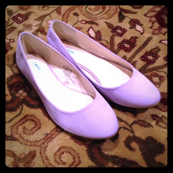 💜Lilac ballet flats by Kimchi Blue NWOT💜
