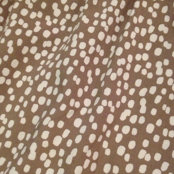 Taupe dot dress ☺ - Picture 3 of 4