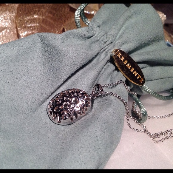 Krementz filigree silver 925 necklace and pendant - Picture 4 of 4