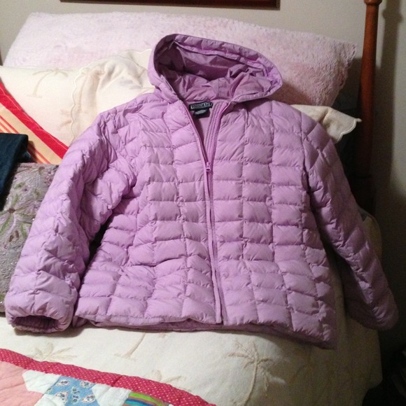 Lands End size medium goose down puff jacket.