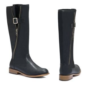 "AUTUMN" high black boots