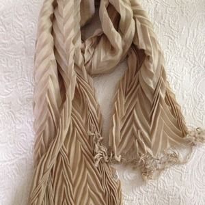 Long pleated scarf- ask about .99 shipping