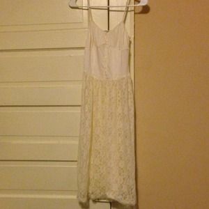 Traded!! Free People Lace slip