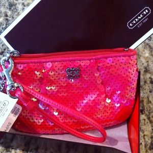 Coach wristlet
