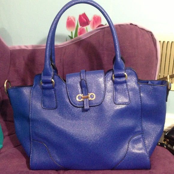 royal blue bag