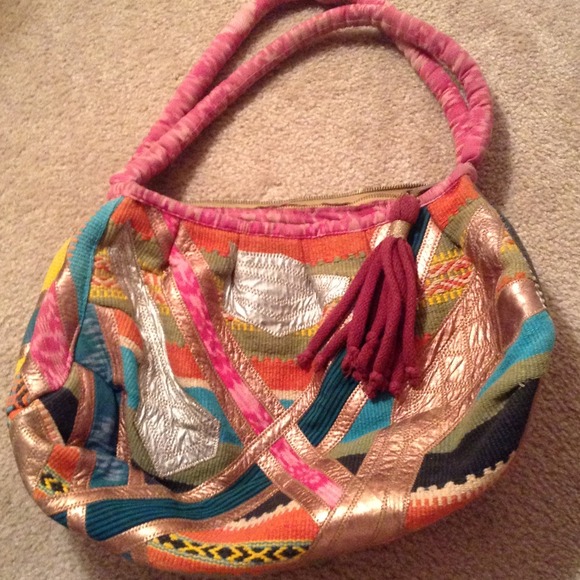 Colorful Tapestry looking Shoulder Bag!REDUCED!!