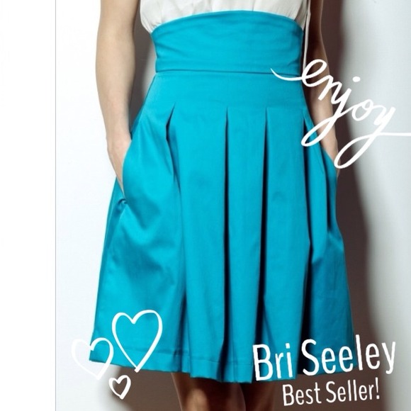 Bri Seeley Dresses & Skirts - ❗️Clearance! ❗️Bri Seeley Jaclyn Skirt / Aqua