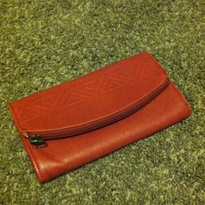 Red vans wallet